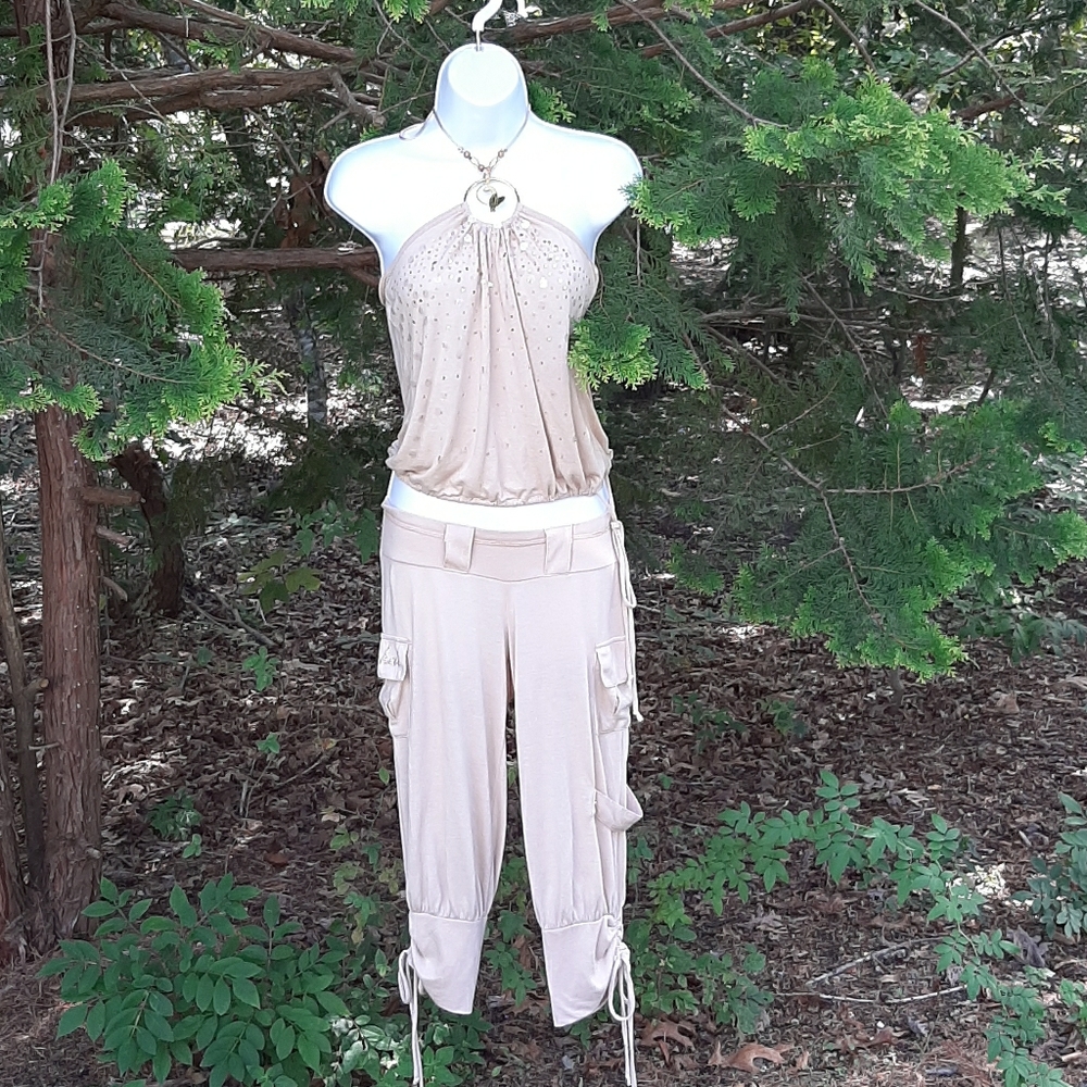 Top and capris